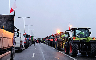 Rolnicy zakończyli blokadę drogi S7